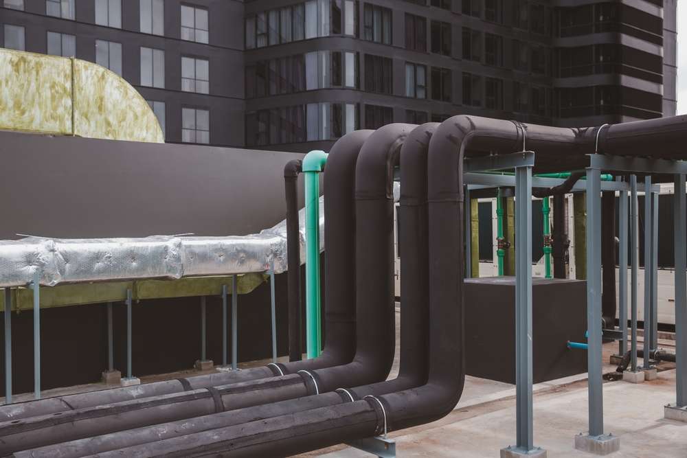 مواسير صرف التكييف الخارجية